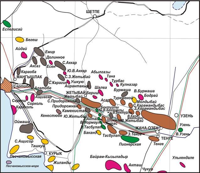 Реферат: Нефтяное месторождение Жетыбай 2